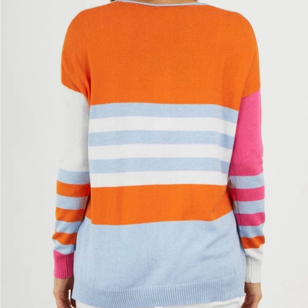 Colorful Women's Sweater - Picture 3 of 8